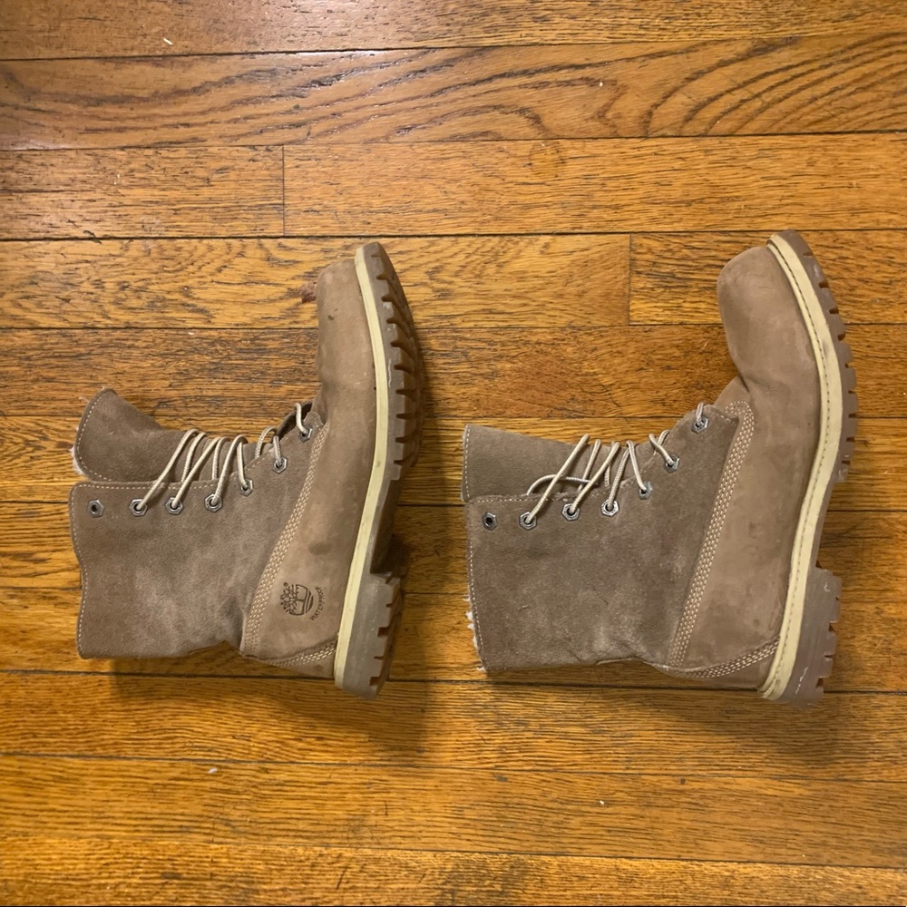 TIMBERLAND SUEDE FLEECE LINED WINTERBOOTS